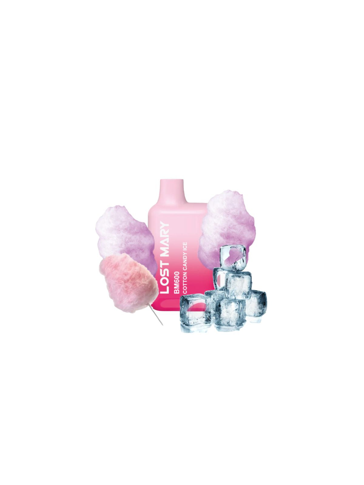 Lost Mary BM600 Cotton Candy Ice Vape – Vape Delivery Ibiza