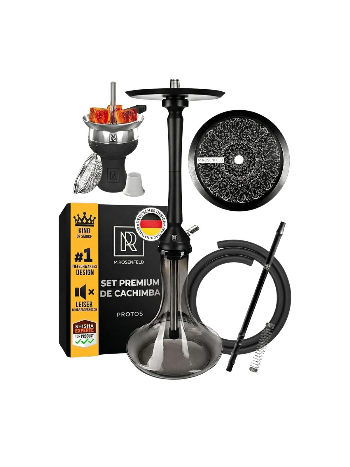 M. ROSENFELD Protos Complete Shisha Set 75cm – Shisha Delivery Ibiza
